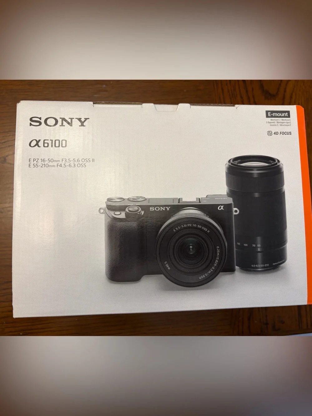 Sony Alpha Mirrorless Camera Kit in Black with Dual Lenses